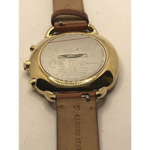 Fossil Watch Parts Case 40mm Band 16mm Clasp Links No Crystal FTW1201 GY314 - Picture 9 of 12